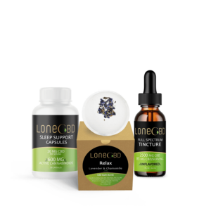 Sleep Support Bath Bomb And 2500 MG Full Spectrum Tincture