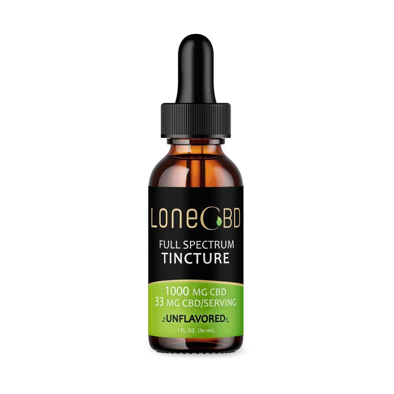 1000 mg full spectrum tincture front